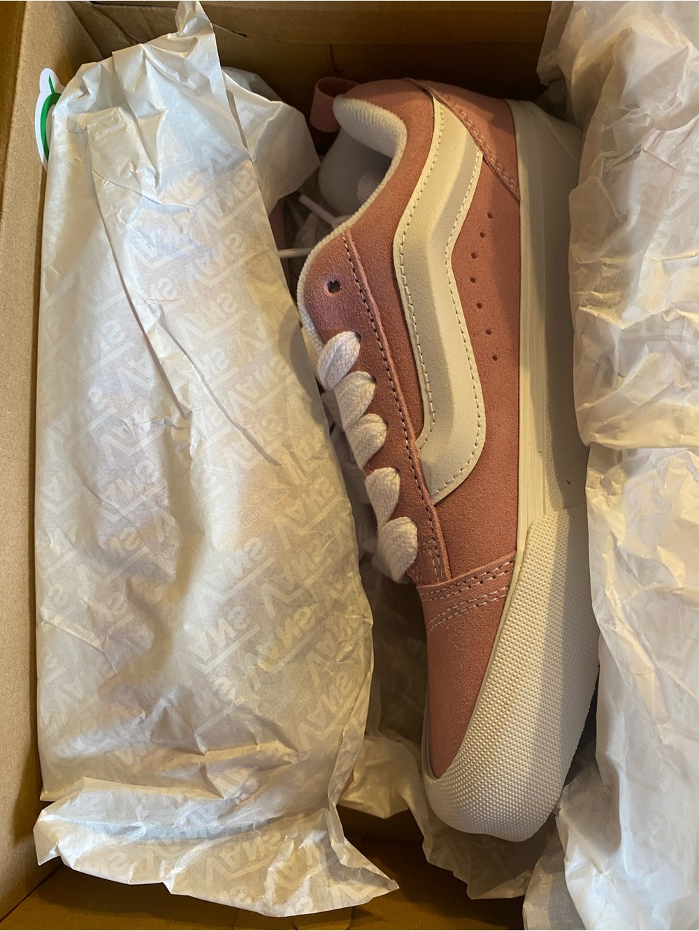 Vans Knu Skool Pink Dawn Juniors 6 Women’s 7.5 NEW IN BOX - Picture 4 of 4